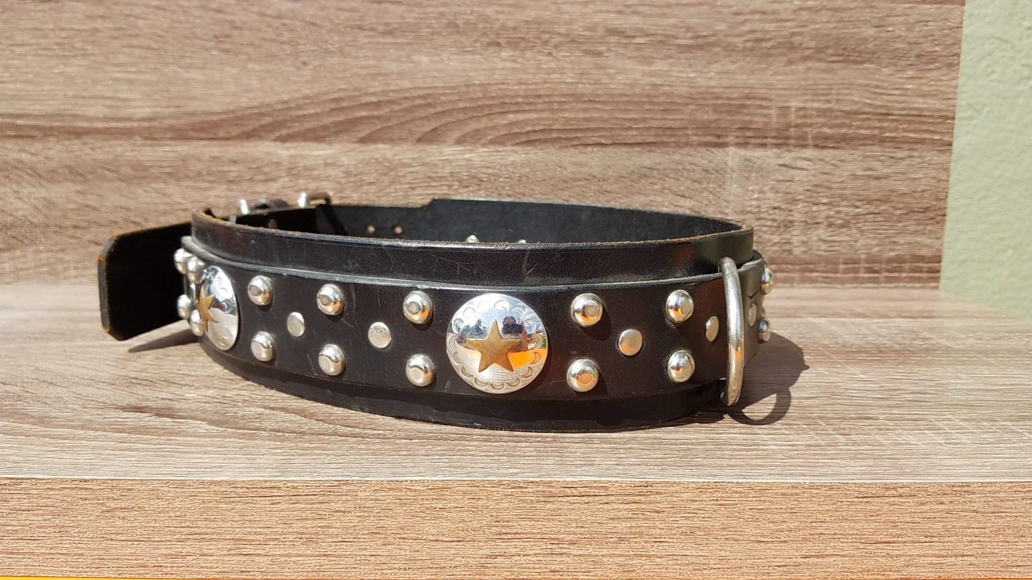 Giant Vintage Paco Sample Sale Paco Collars Custom Leather Dog Collars